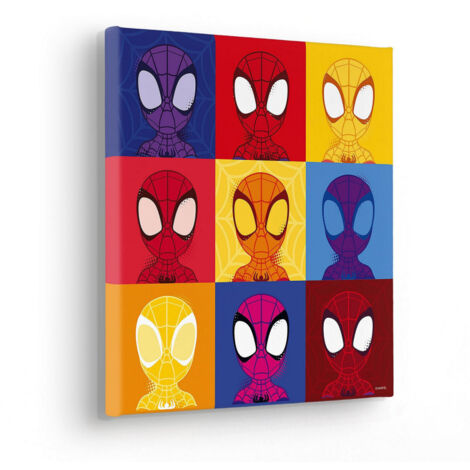 Tableau intissé Spidey Symétrique (1/4)