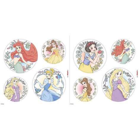 autocollant de fenêtre Princesses Dinsey multicolore  - Disney (1/3)