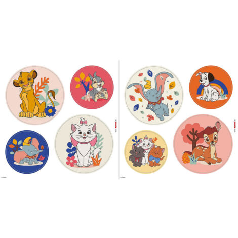 autocollant de fenêtre Animaux Disney multicolore  - Disney (1/3)