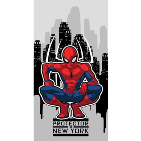 Serviette De Plage - Spider Man - Protecteur De New York - 70x140 cm (1/3)