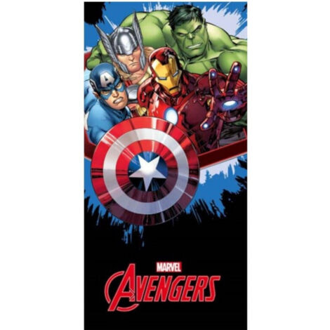 Serviette De Plage - Avengers - Tous Les Personnages - 70x140 cm (1/3)