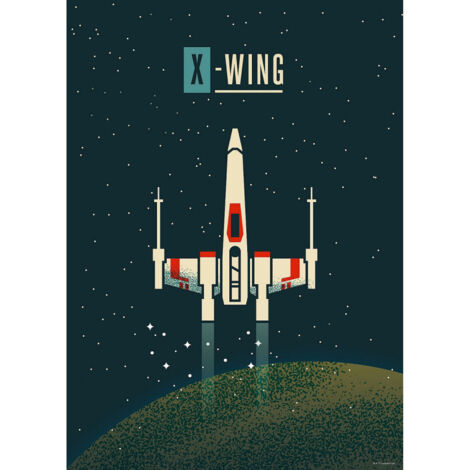 Poster d'Art - X Wings - 50 x 70 cm (1/3)