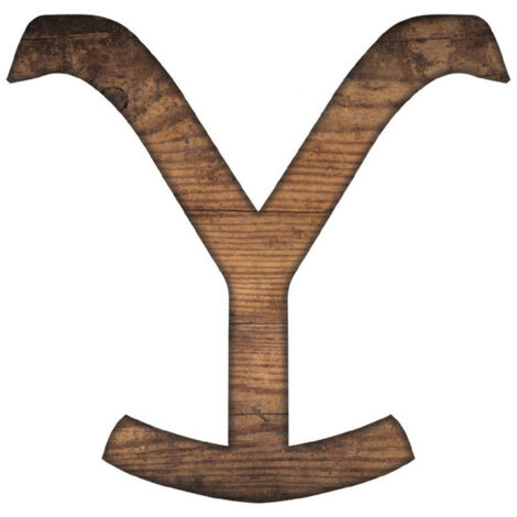 Stickers repositionnables - Logo du Yellowstone Dutton Ranch (1/5)