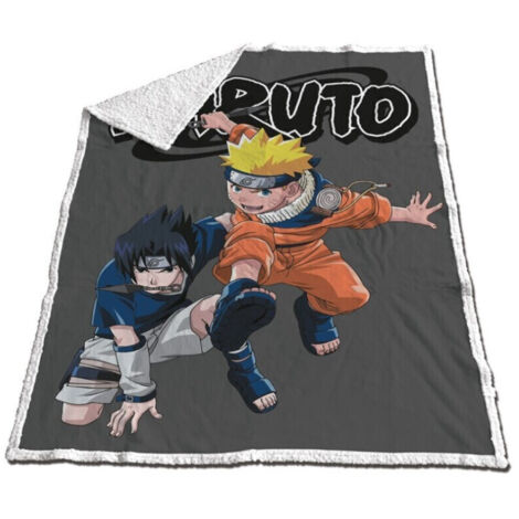 Plaid - Naruto & Sasuke - 120 cm x 150 cm (1/2)