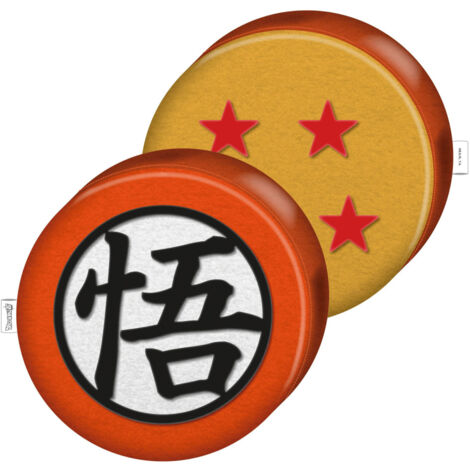 Coussin Brodé En Forme De Rond - DRAGON BALL Z (1/2)
