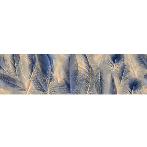Frise auto-collante plumes attrape-rêves (1/2)