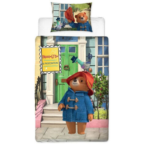 Parure de lit réversible Paddington et Pigeonton -135 x 200 cm (1/5)