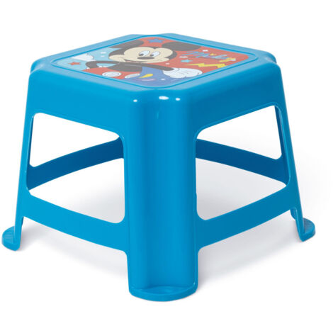 Tabouret En Plastique 27x27x21 cm - Mickey Mouse (1/5)