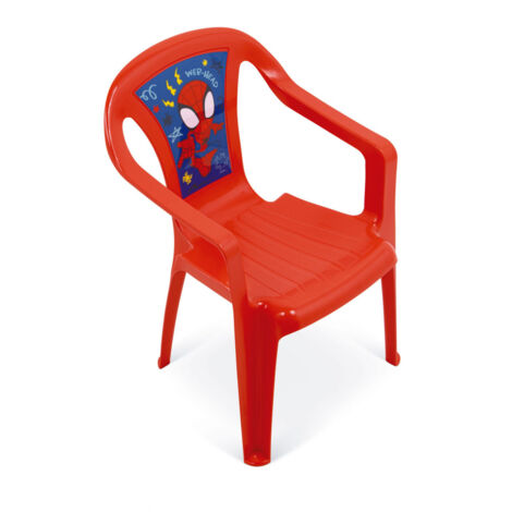 Chaise en plastique 36.5x40x51 cm - Spiderman (1/3)