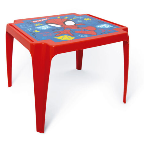 Table en plastique 50x55x44cm - Spiderman (1/5)