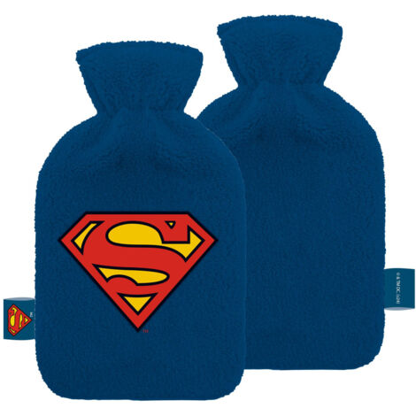 Bouillotte avec couvre bouillotte - Logo SUPERMAN (1/2)