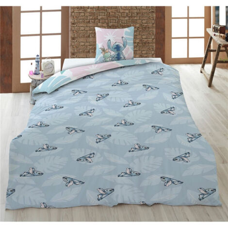 Parure de lit 140x200 cm Stitch et sa peluche (Lilo & Stitch)