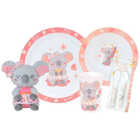 Mimi koala lot vaisselle pour enfant (1/5)