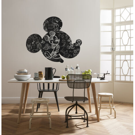 Komar Mickey Head Illustration 125 x 125 cm, Stickers pour les murs DD1-008 (1/3)