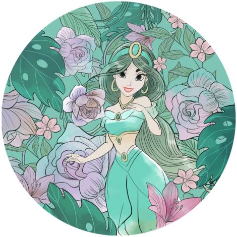 Komar Jasmin Elegant MInt 125 x 125 cm, Stickers pour les murs DD1-004 (1/3)