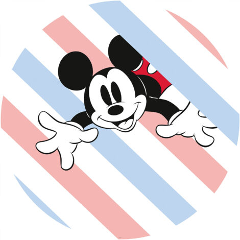 Komar Mickey Hang in There 125 x 125 cm, Stickers pour les murs DD1-062 (1/3)