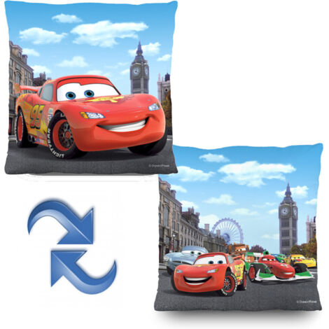 Coussin Cars Réversible Disney 40x40 cm (1/2)