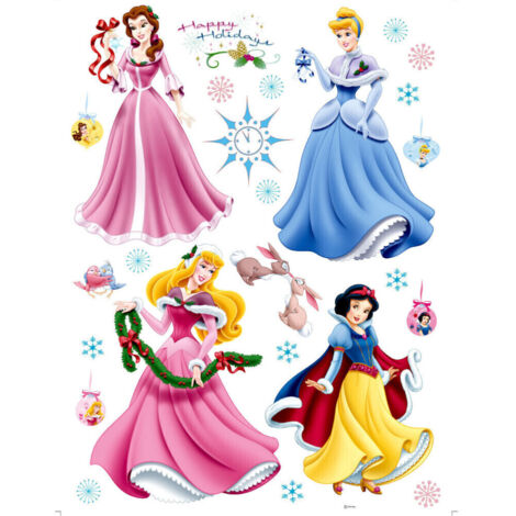 Stickers Noël Princesse Disney (1/5)