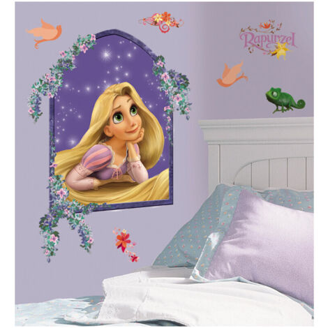 Stickers Portrait Princesse Raiponce Disney 45x101 cm (1/3)