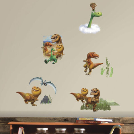 32 Stickers personnages Le Voyage d'Arlo Disney (1/3)