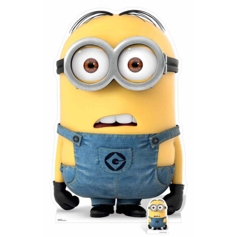 Figurine en carton Dave Les Minions Hauteur 147 cm