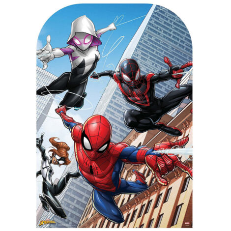 Figurine en carton passe tête Spider-man Marvel H136 CM (1/5)