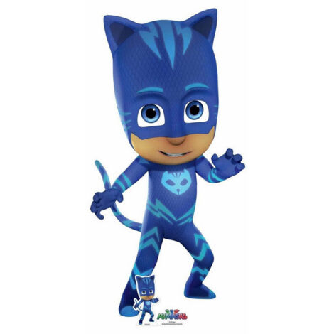 Figurine en carton Enfant Pyjamasques Yoyo Catboy Haut 181 cm (1/3)