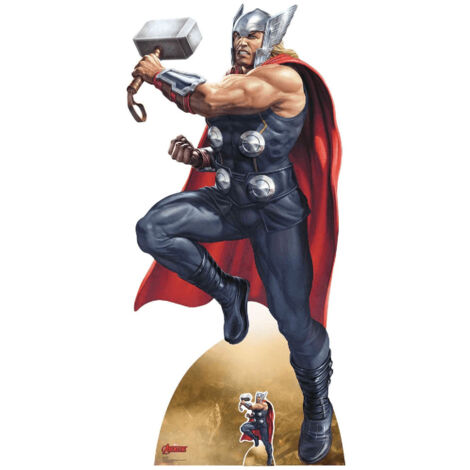 Figurine en carton Marvel Comics Thor War hammer H 191 CM (1/4)