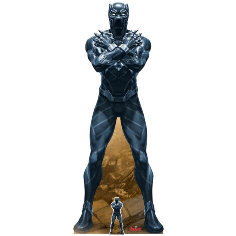 Figurine en carton Marvel Comics Black Panther H 184 CM (1/4)