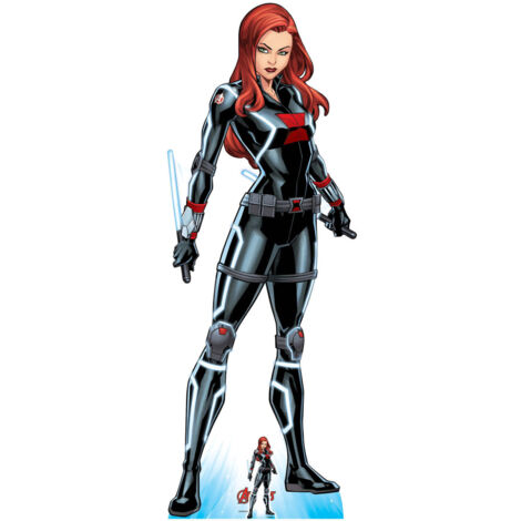 Figurine en carton Black Widow – Marvel Avengers - Haut 165 cm (1/5)