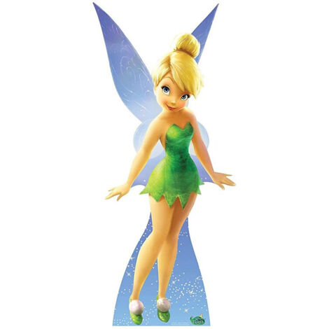 Figurine en carton  Disney Fée Clochette 1946 -Haut 91 CM (1/5)