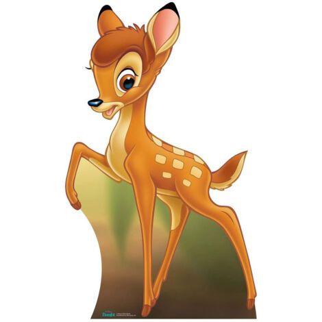 Figurine en carton  Disney Bambi H 120 CM (1/5)