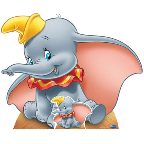 Figurine en carton  Dumbo Hauter 74 CM (1/5)