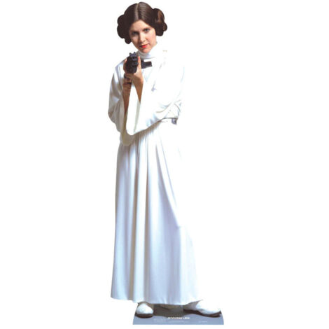 Figurine en carton La Princesse Leia Organa Episode IV Star Wars Hauteur 160 CM (1/5)