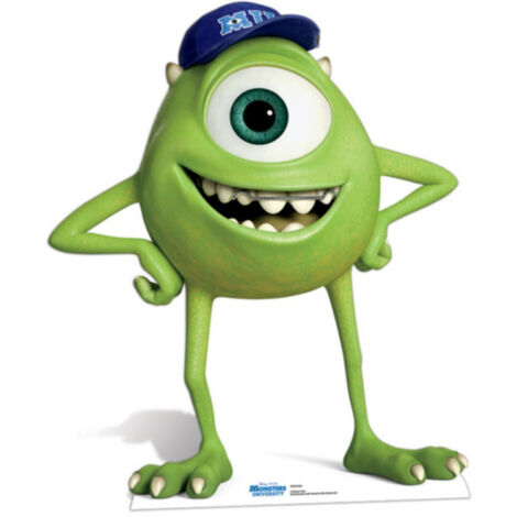 Figurine en carton Bob Razowski Monstres Academy Hauteur 113 CM