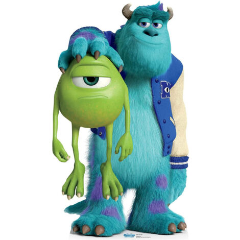 Figurine en carton Sully et Bob Monstres Academy H 179 CM (1/5)