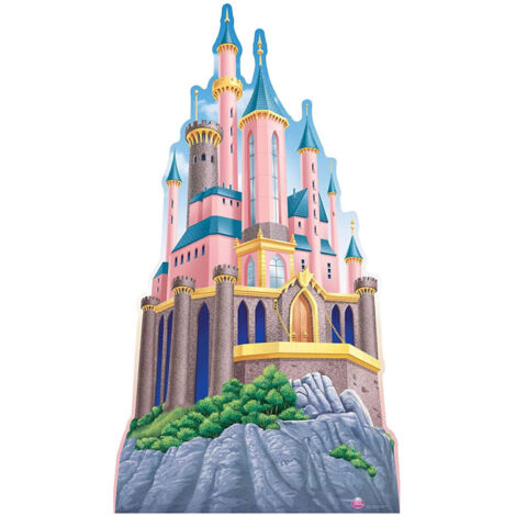 Figurine en carton Château Princesse Disney H 175 CM (1/4)