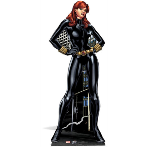 Figurine en carton Black Widow Marvel H 160 CM (1/4)