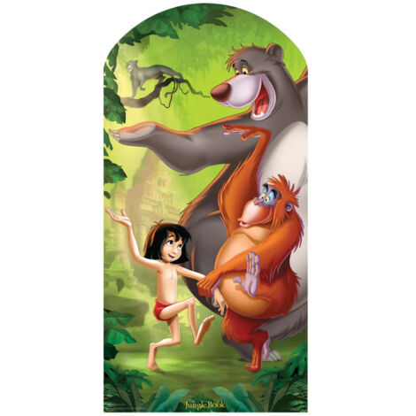 Figurine en carton Passe tete Le livre de la Jungle Disney Hauteur 100 CM (1/5)