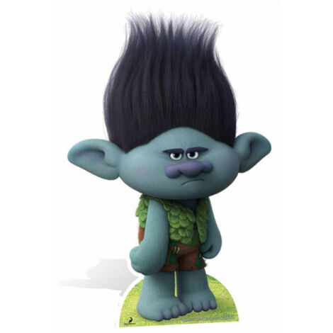 Figurine en carton Les Trolls - Branch Hauteur 79 CM (1/5)
