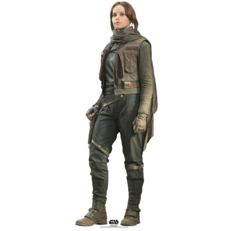 Figurine en carton  Jyn Erso Star Wars Rogue one Hauteur 165 CM (1/5)