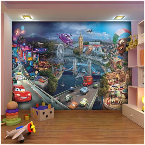 Papier peint Cars World Disney 368X254 CM