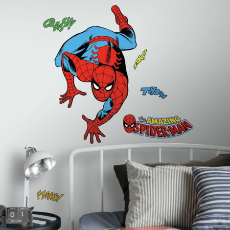 Stickers Géant Spiderman Comics Marvel - 53x86cm (1/3)