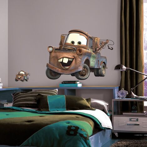 Sticker géant repositionnable Martin Disney Cars 45,7CM X 101,6CM (1/4)