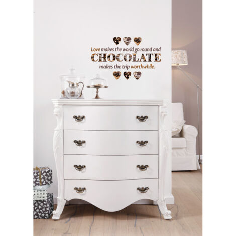 Chocolate, Sticker murale - 50x70 cm (1/3)