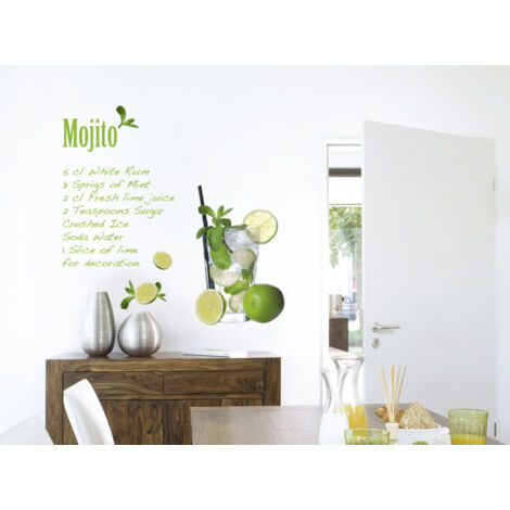 Mojito, Sticker murale - 100x70 cm (1/3)