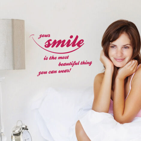 Your Smile, Sticker murale - 14 x 70 cm (1/3)