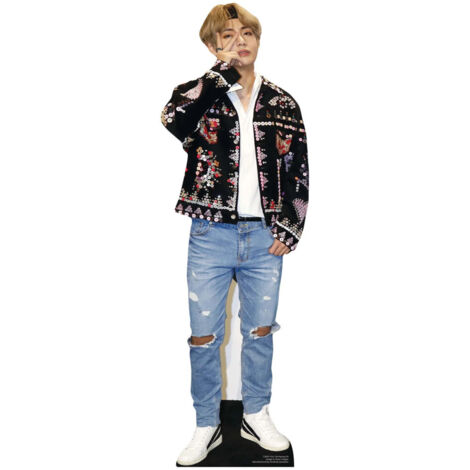 Figurine en carton  Kim Taehyung (V) BTS (kpop) -Haut 90cm