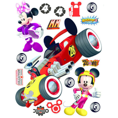 Stickers géant Mickey Roadster Disney (1/5)