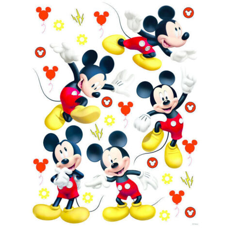 Stickers géant Mickey Mouse Postures Disney 85 cm x 65 cm (1/5)